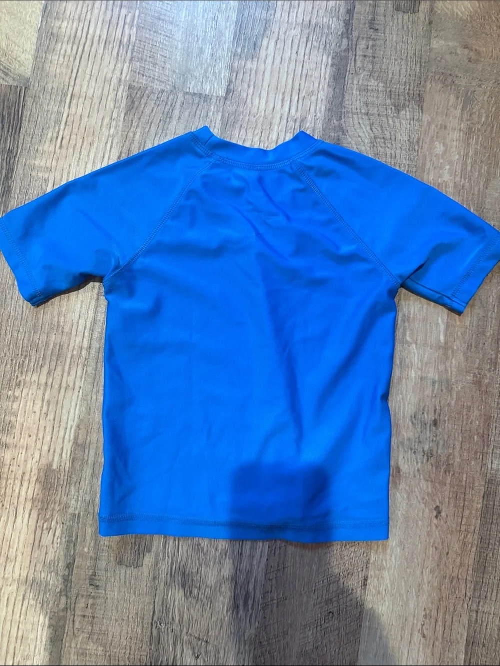 Kids Blue Pooh Bear Rash Guard Swim Set - Size 24 Months